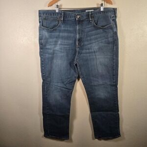 Cremieux Jeans Mens 42x30 Blue Straight Premium Denim Stretch Casual Medium Wash